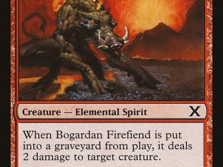 Bogardan Firefiend [Tenth Edition] on Sale