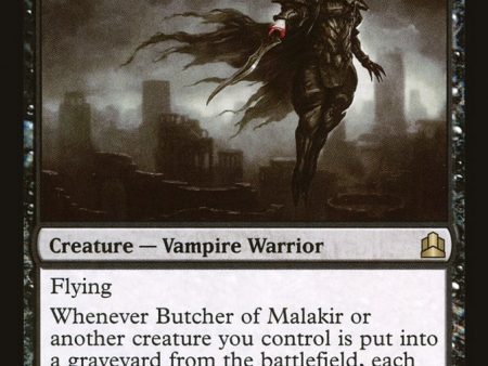 Butcher of Malakir [Commander 2011] Online Hot Sale