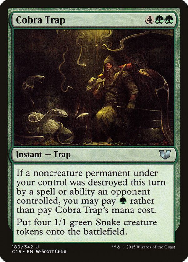 Cobra Trap [Commander 2015] For Sale