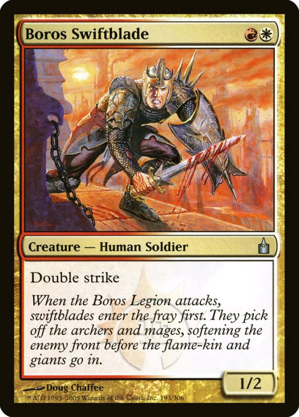 Boros Swiftblade [Ravnica: City of Guilds] Online now