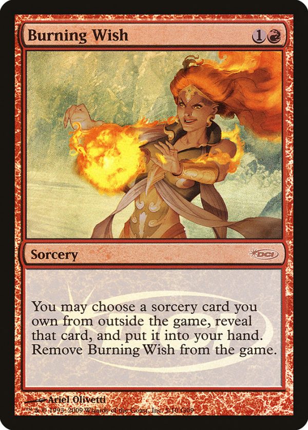 Burning Wish [Judge Gift Cards 2009] For Sale