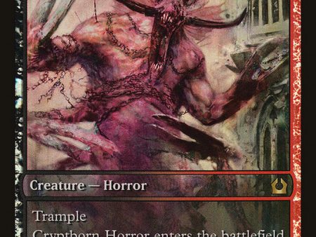 Cryptborn Horror (Game Day) (Extended Art) [Return to Ravnica Promos] Online Sale