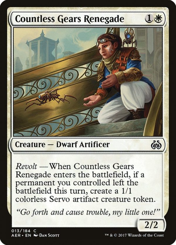 Countless Gears Renegade [Aether Revolt] For Discount