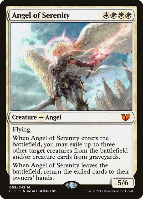 Angel of Serenity [Commander 2015] Online Sale