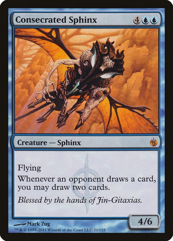 Consecrated Sphinx [Mirrodin Besieged] Online