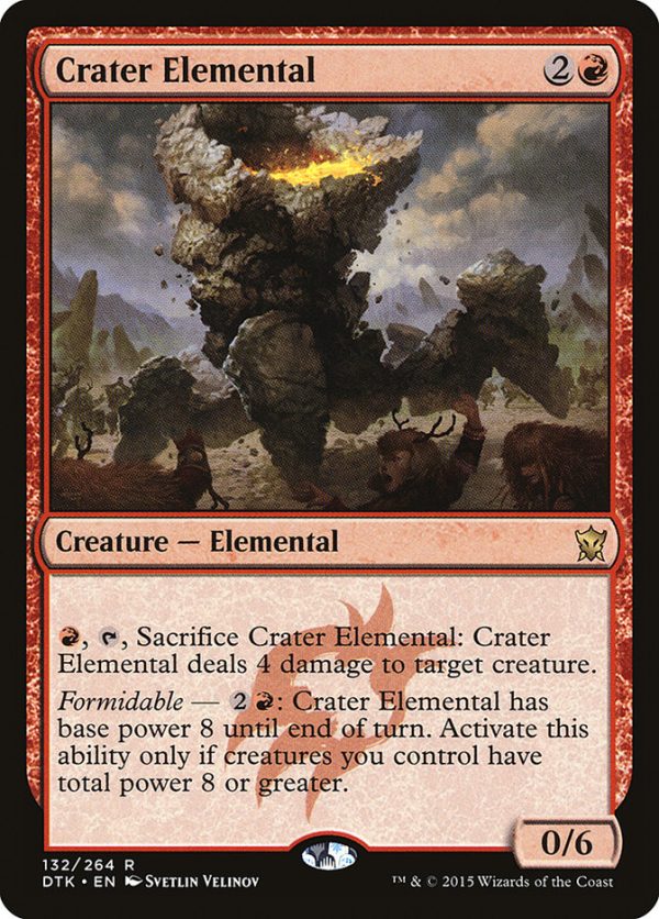 Crater Elemental [Dragons of Tarkir] For Discount