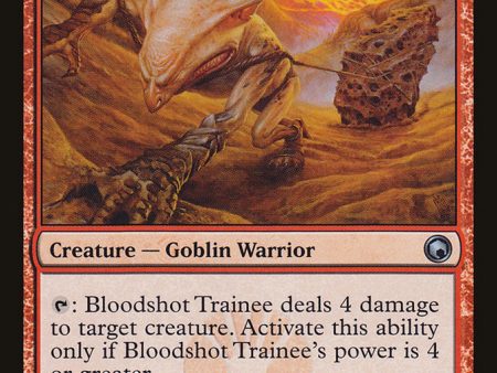 Bloodshot Trainee [Scars of Mirrodin] Hot on Sale