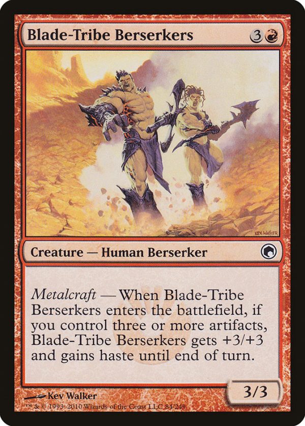 Blade-Tribe Berserkers [Scars of Mirrodin] Online Hot Sale