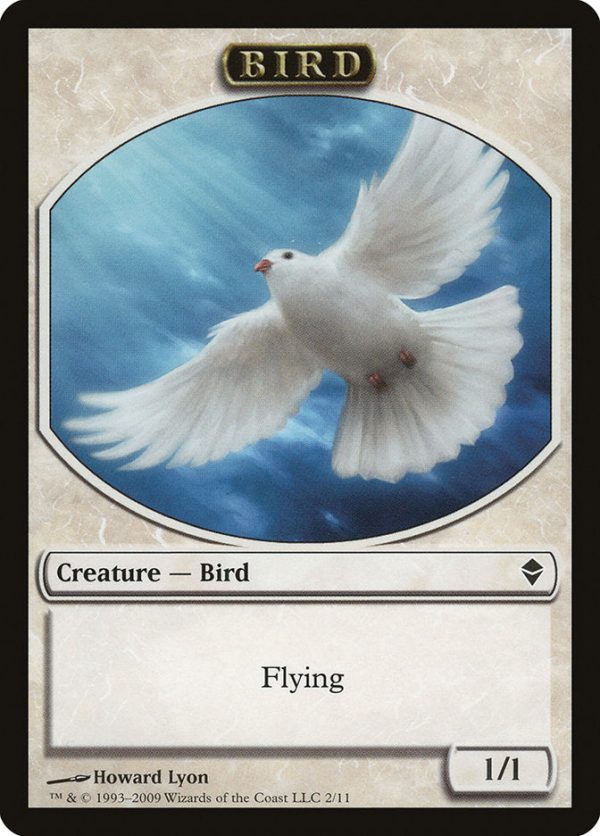 Bird Token [Zendikar Tokens] on Sale