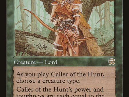 Caller of the Hunt [Mercadian Masques] Online now