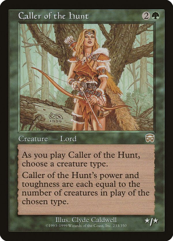 Caller of the Hunt [Mercadian Masques] Online now