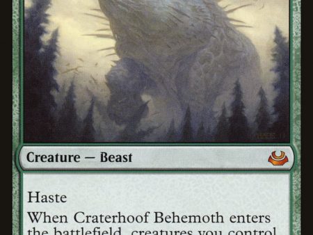 Craterhoof Behemoth [Modern Masters 2017] For Discount