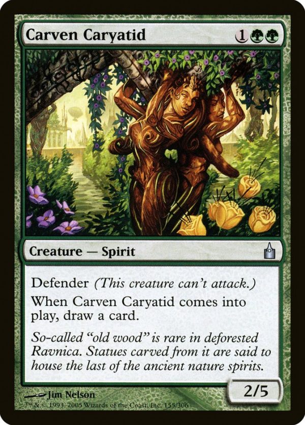 Carven Caryatid [Ravnica: City of Guilds] on Sale