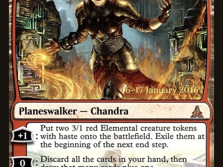 Chandra, Flamecaller [Oath of the Gatewatch Prerelease Promos] Online Hot Sale