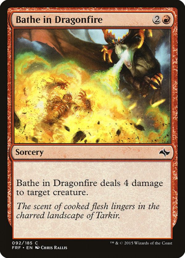 Bathe in Dragonfire [Fate Reforged] For Cheap