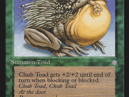 Chub Toad [Ice Age] on Sale