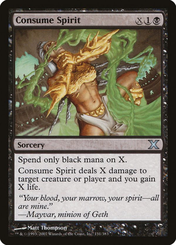 Consume Spirit [Tenth Edition] For Discount