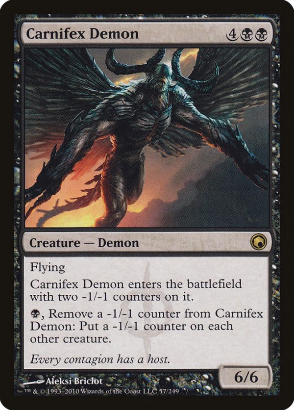 Carnifex Demon [Scars of Mirrodin] Hot on Sale