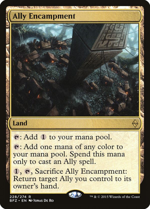 Ally Encampment [Battle for Zendikar] Cheap