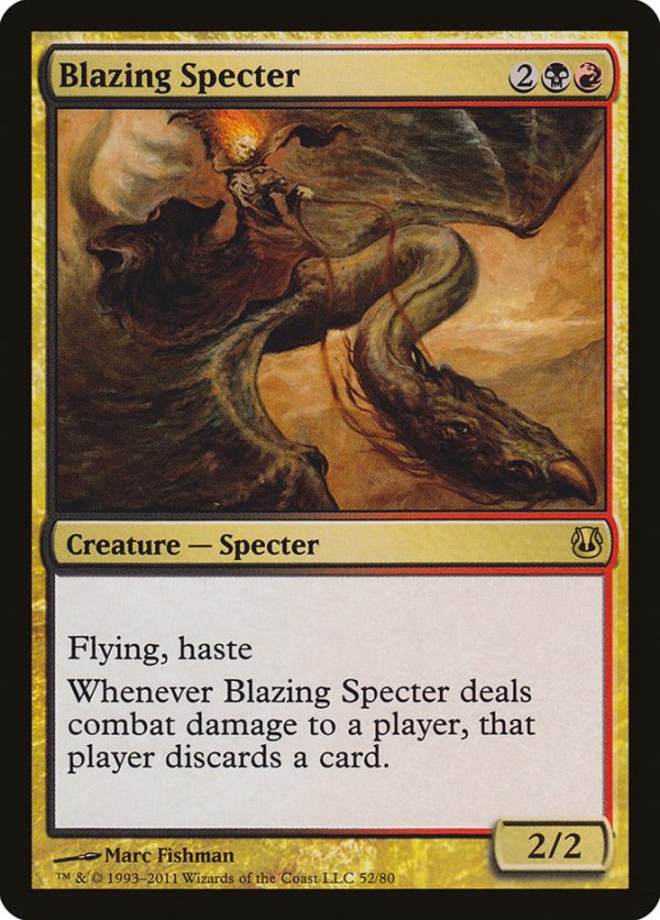 Blazing Specter [Duel Decks: Ajani vs. Nicol Bolas] Online Hot Sale