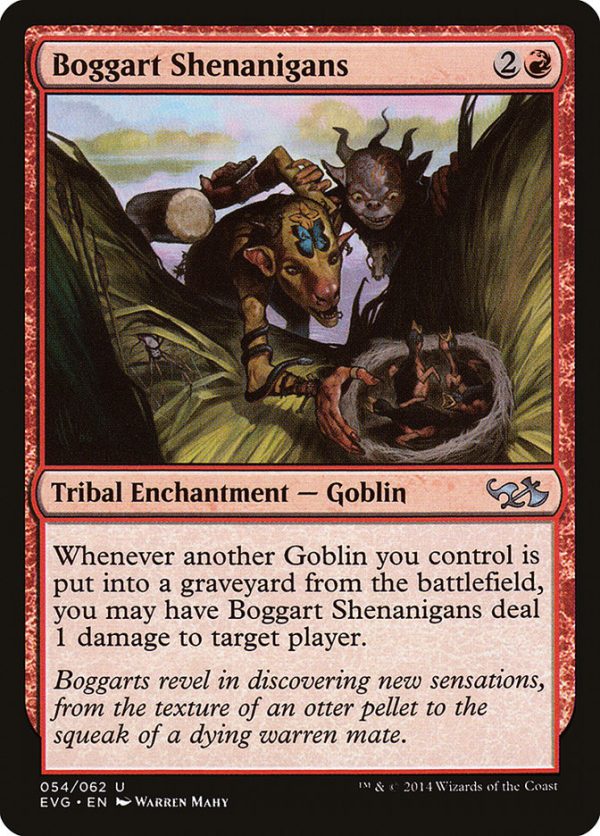 Boggart Shenanigans (Elves vs. Goblins) [Duel Decks Anthology] Hot on Sale