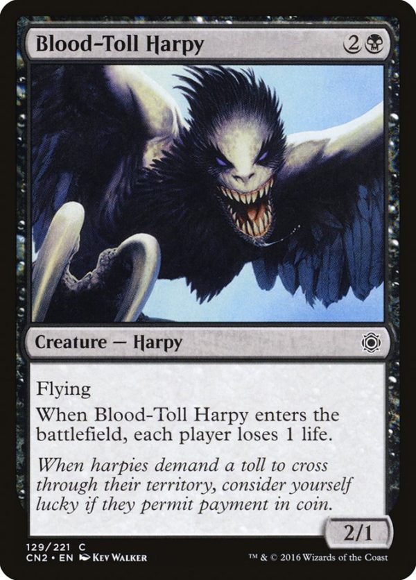 Blood-Toll Harpy [Conspiracy: Take the Crown] Online