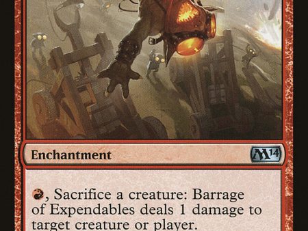 Barrage of Expendables [Magic 2014] Supply