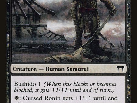 Cursed Ronin [Champions of Kamigawa] For Sale