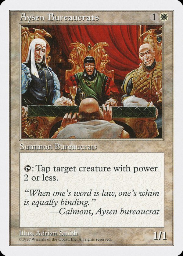 Aysen Bureaucrats [Fifth Edition] For Discount