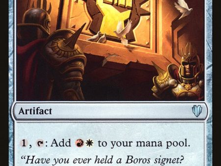 Boros Signet [Commander 2017] Hot on Sale