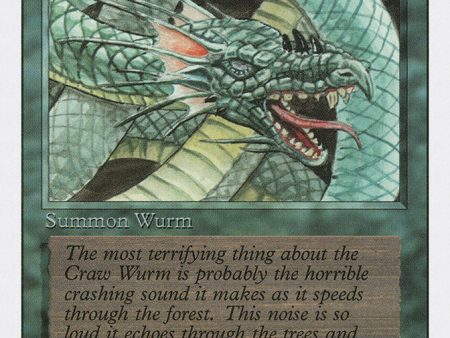 Craw Wurm [Revised Edition] Fashion