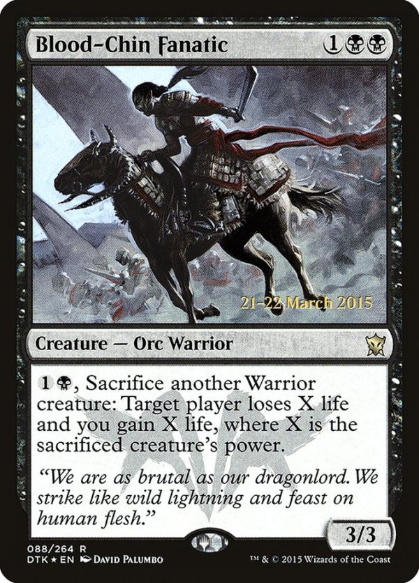 Blood-Chin Fanatic [Dragons of Tarkir Prerelease Promos] Online