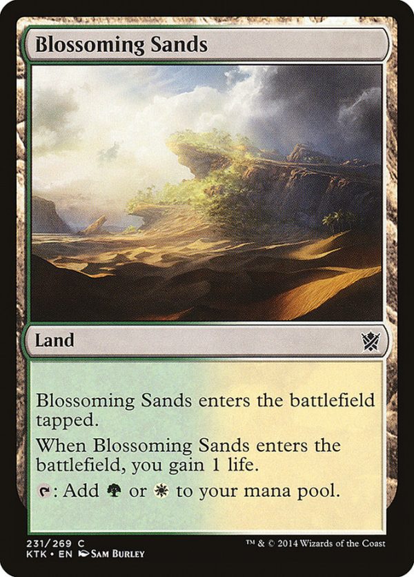 Blossoming Sands [Khans of Tarkir] on Sale