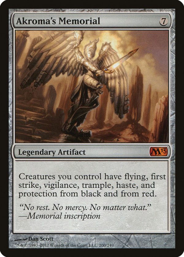 Akroma s Memorial [Magic 2013] For Sale