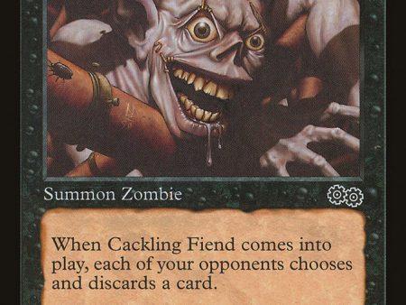 Cackling Fiend [Urza s Saga] on Sale