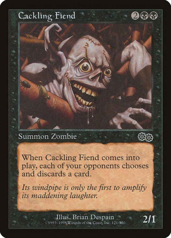 Cackling Fiend [Urza s Saga] on Sale