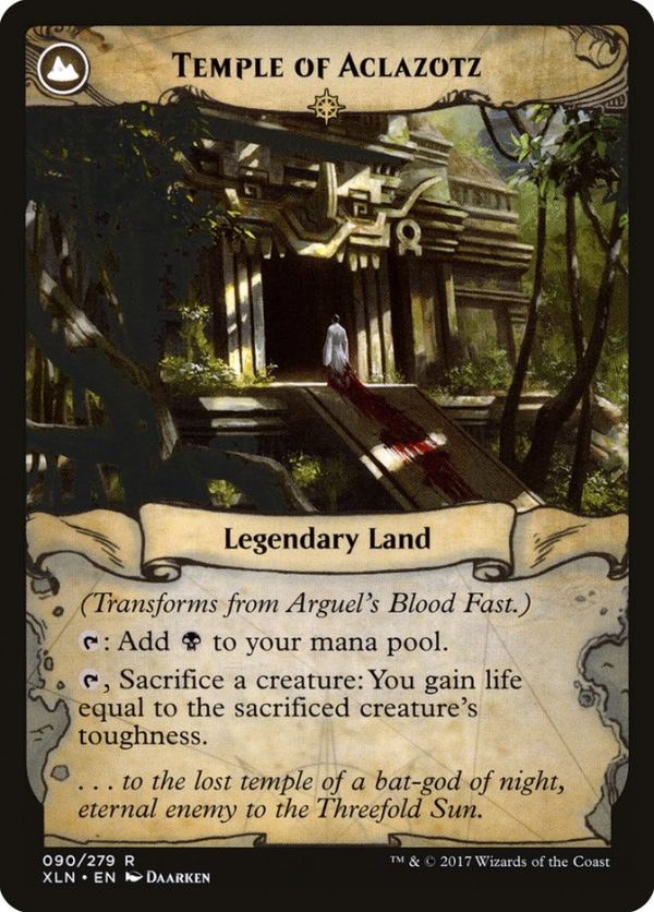 Arguel s Blood Fast    Temple of Aclazotz [Ixalan] Supply