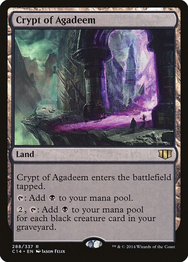 Crypt of Agadeem [Commander 2014] Sale