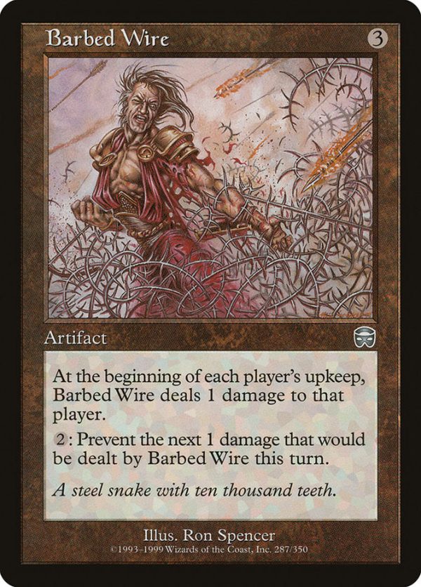 Barbed Wire [Mercadian Masques] For Discount