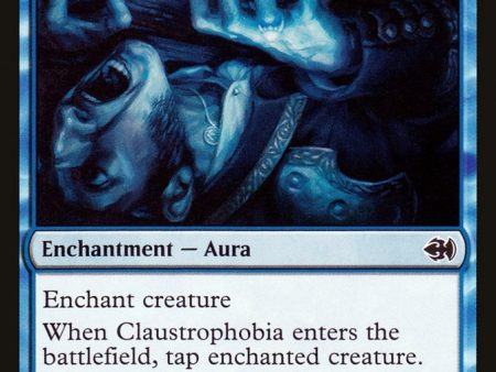 Claustrophobia [Duel Decks: Merfolk vs. Goblins] For Sale