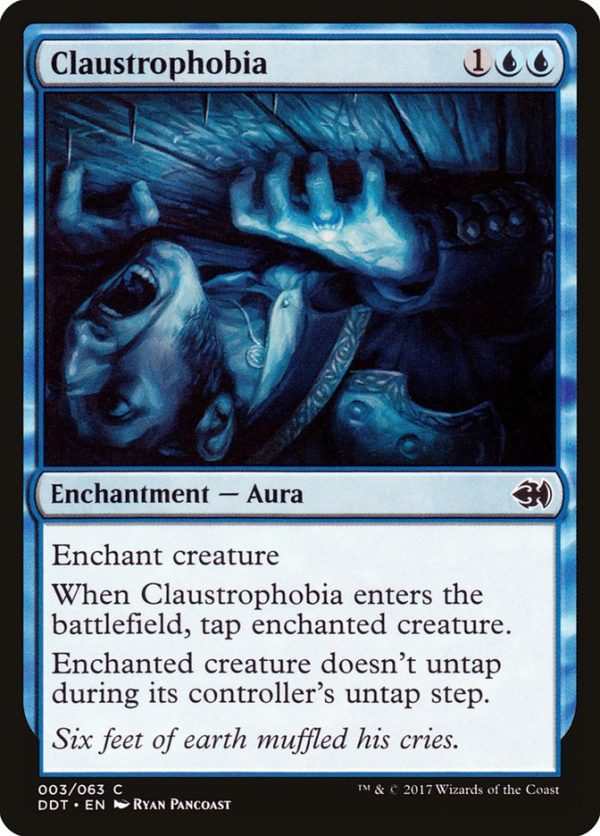 Claustrophobia [Duel Decks: Merfolk vs. Goblins] For Sale