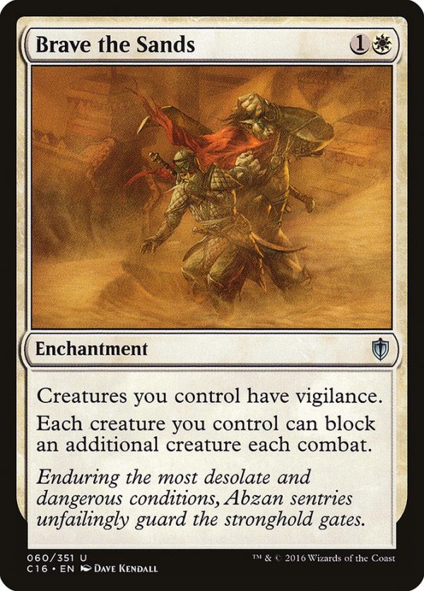 Brave the Sands [Commander 2016] Supply